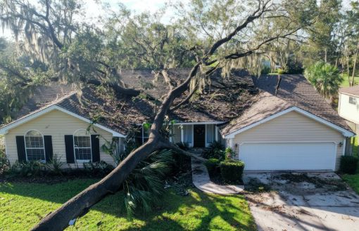 Emergency Storm Damage — professional crew at work in Massachusetts